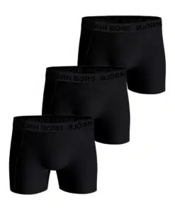 Björn Borg Cotton Stretch Boxer 3-Pack Black