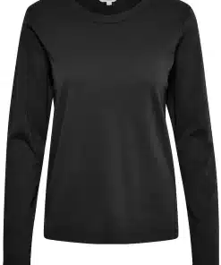 Part Two Refia Long Sleeve T-shirt Black