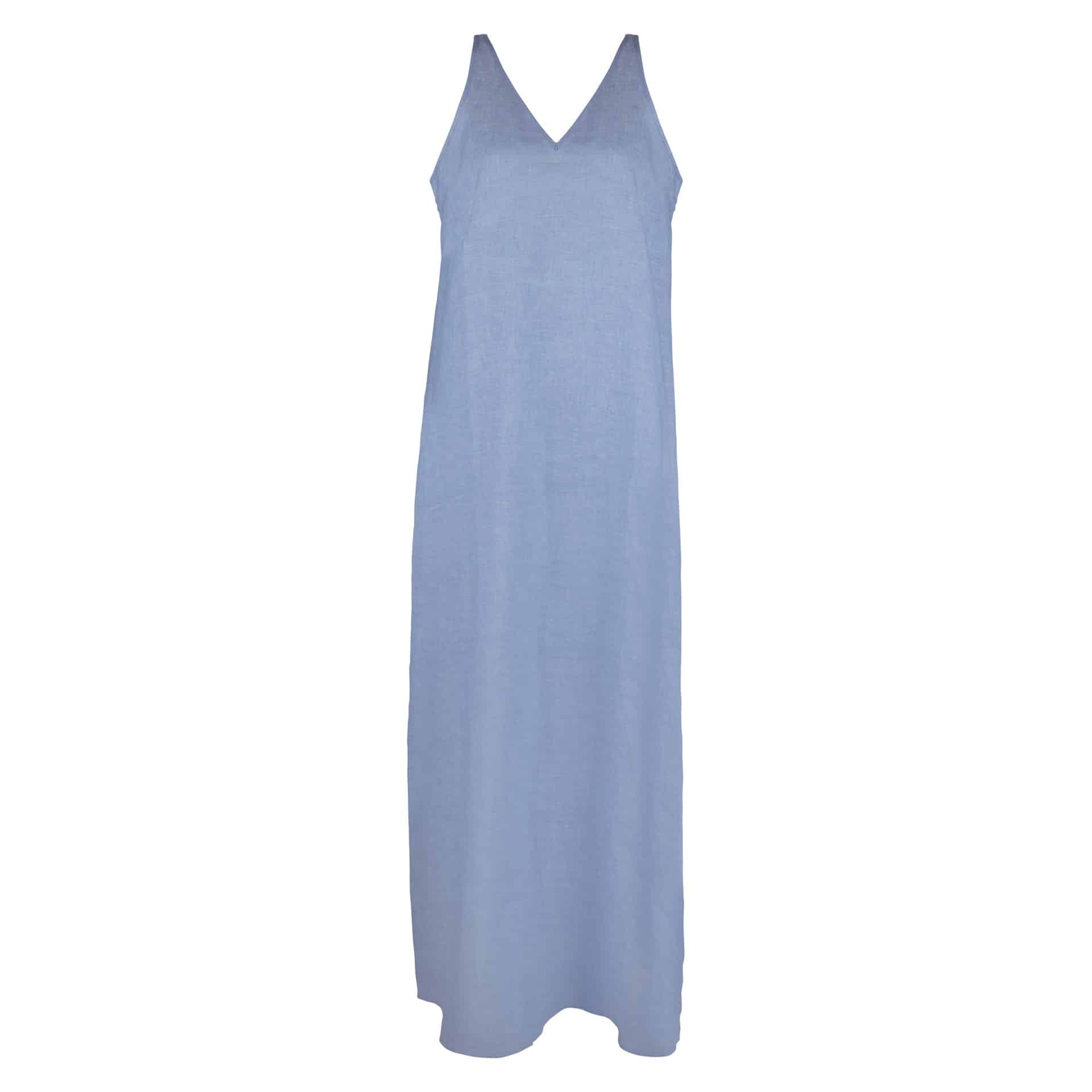 Buy Stenströms Estrid Light Blue Linen Dress - Scandinavian Fashion Store