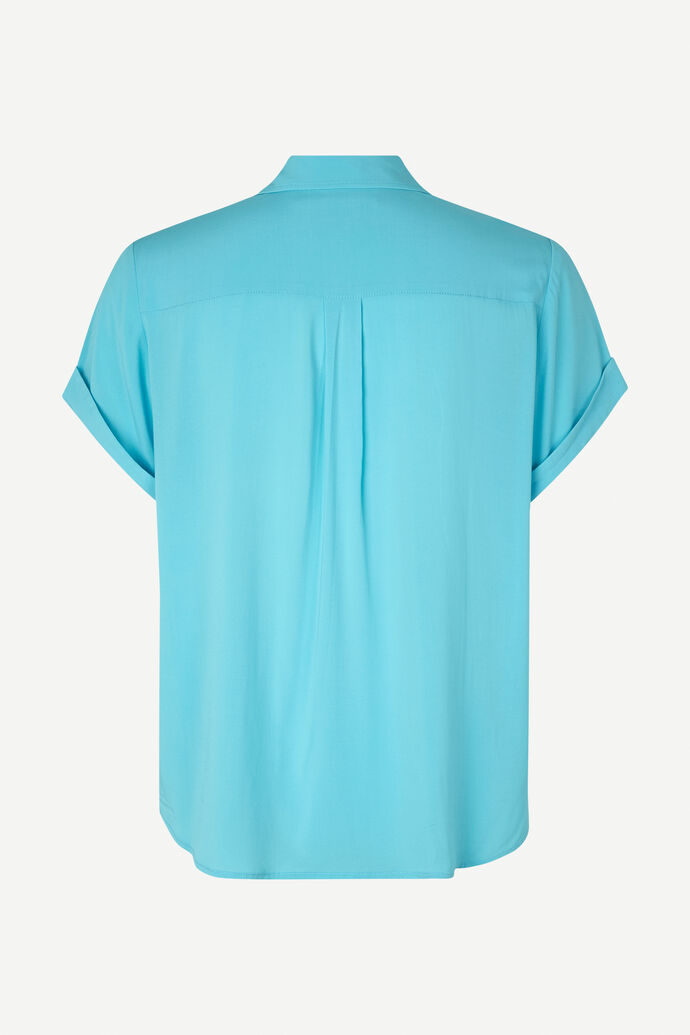 Buy Samsoe & Samsoe Majan Shirt Blue Topaz - Scandinavian Fashion Store