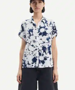 Samsoe & Samsoe Majan Shirt Flora Blue