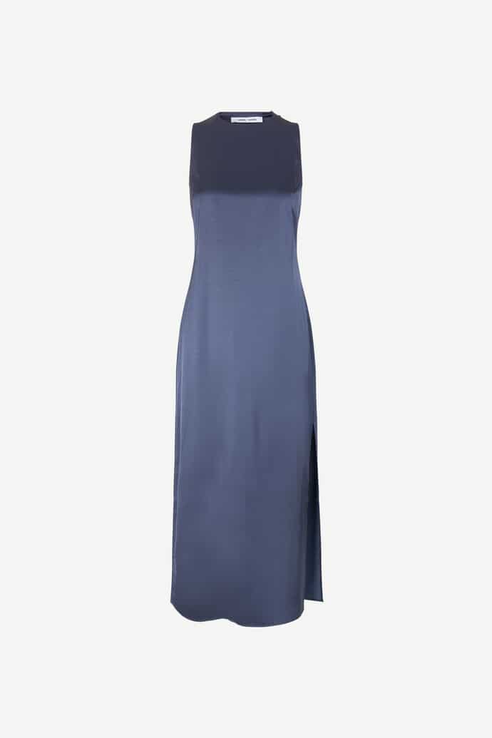Buy Samsoe & Samsoe Ellie Dress Nightshadow Blue - Scandinavian Fashion ...