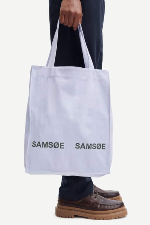 Buy Samsoe & Samsoe Luca Shopper Cosmic Sky - Scandinavian Fashion Store