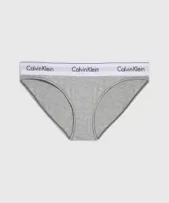 Calvin Klein Women's 1996 Cotton Modern Bikini Panties, Grey Heather, Medium  at  Women's Clothing store