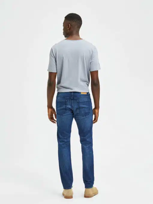 Selected Homme Straight Scott Jeans Medium Blue Denim