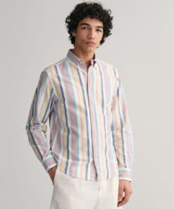 Gant Oxford Multi Stripe Shirt Multicolor