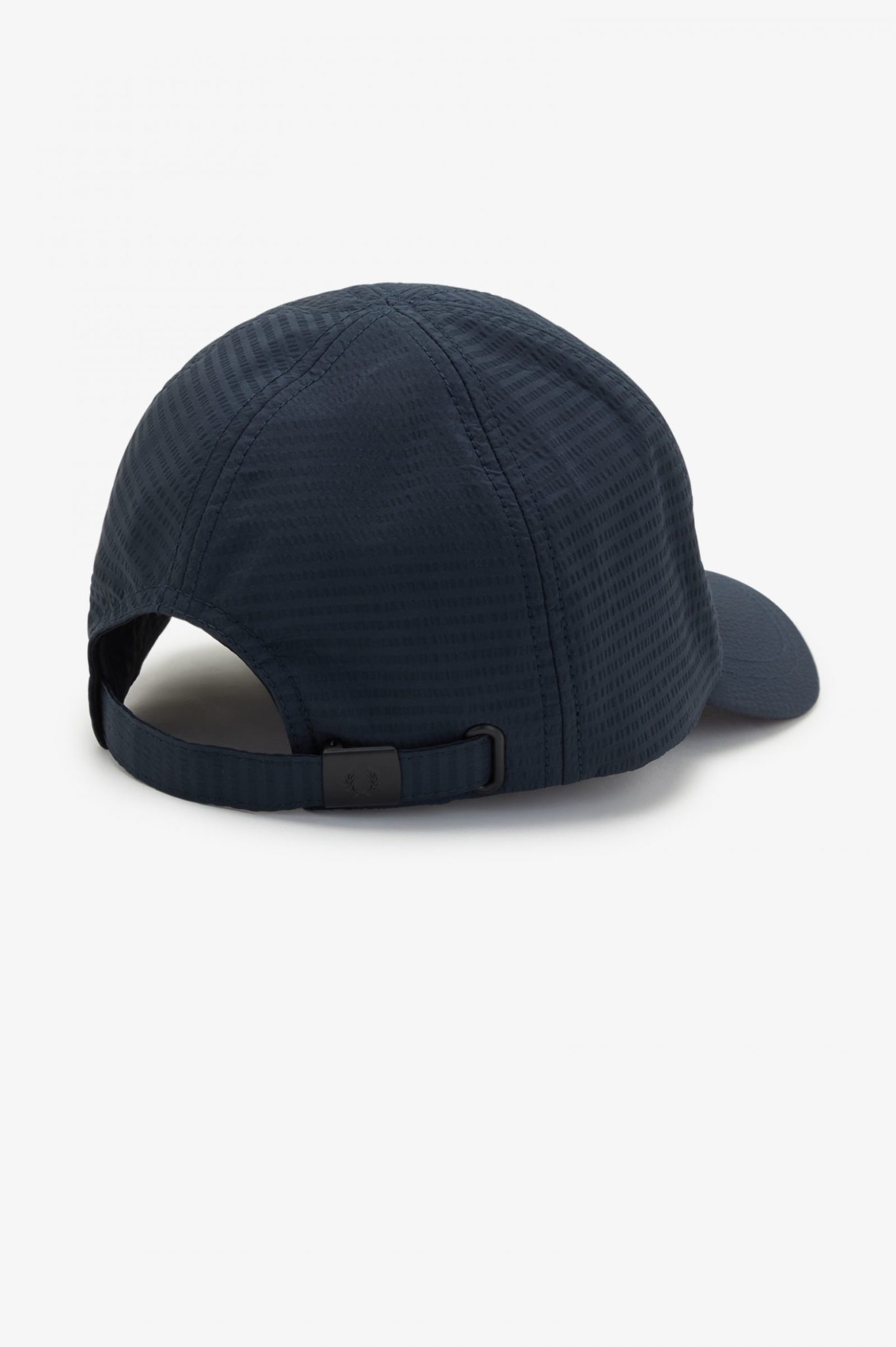 Buy Fred Perry Dual Branded Seersucker Cap Navy - Scandinavian Fashion ...