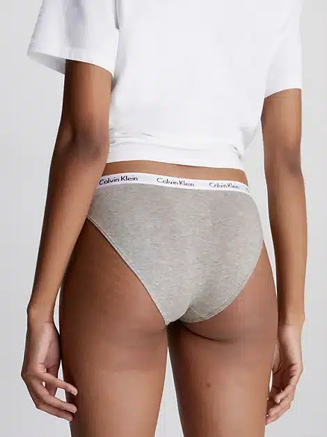 Calvin Klein Underwear MODERN HIGH LEG TANGA - Briefs - grey