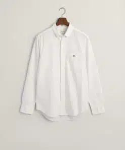 Gant Micro Dot Poplin Shirt White