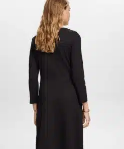 Esprit Long Sleeve Dress Black