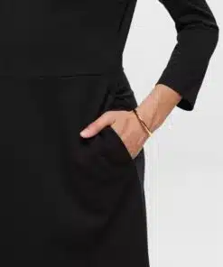 Esprit Long Sleeve Dress Black