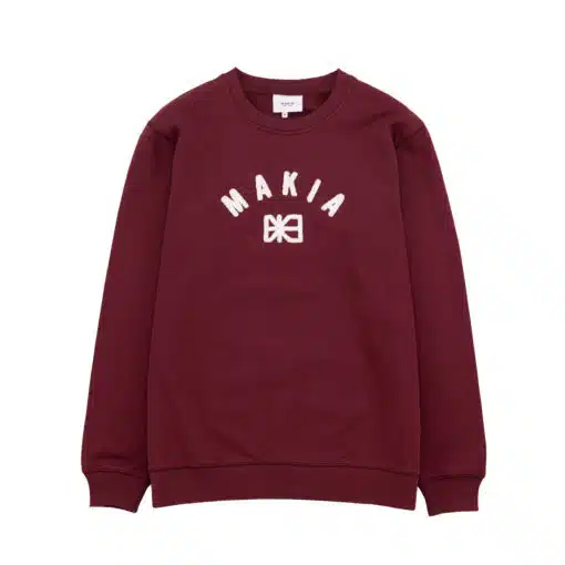 Makia Brand Sweatshirt Cranberry