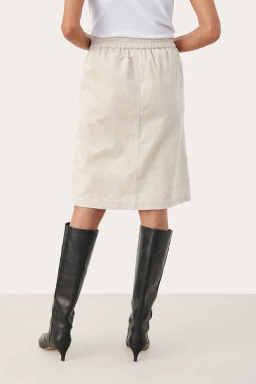 Buy Part Two Palina Skirt Pale - Scandinavian Fashion Store