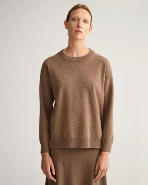 Gant lambswool 2025 crew neck sweater