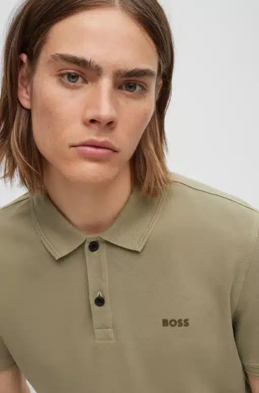 Boss Prime Polo Shirt Khaki