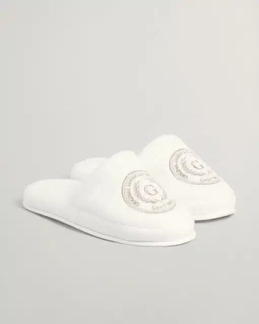 Gant Crest Slippers White