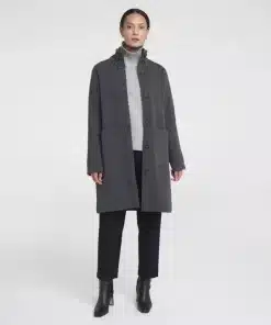 Holebrook Tilda Coat Med Grey Melange