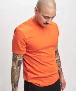 After Apparel T-Shirt Crew Neck Orange