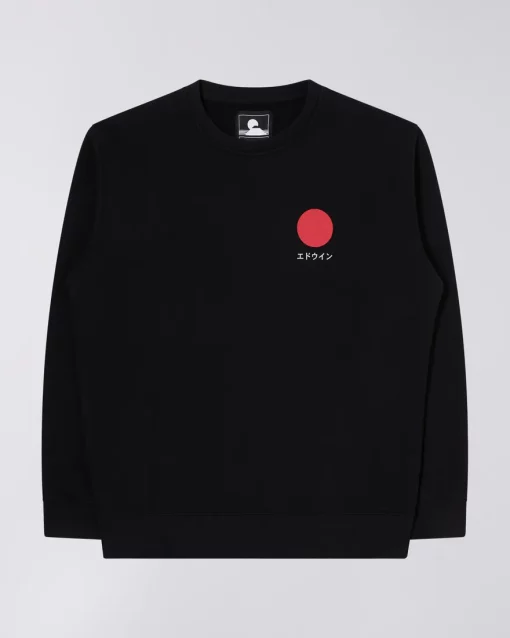 Edwin Japanese Sun Sweatshirt Black