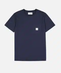 Makia Square Pocket T-shirt Dark Blue