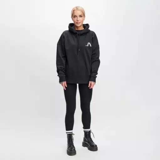 After Apparel Hoodie Oversized Black