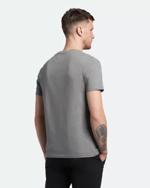 Lyle & Scott Plain T-shirt Mid Grey Marl