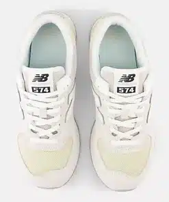New Balance 574 White With Grey