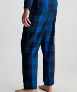 Calvin Klein Flannel Pyjama Pants Gradient Check_black