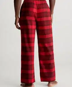 Calvin Klein Flannel Pyjama Pants Gradient Chck_rouge/Black