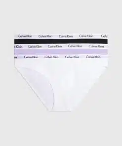 Calvin Klein Bikini 3-Pack Black/White/Pastel Lilac