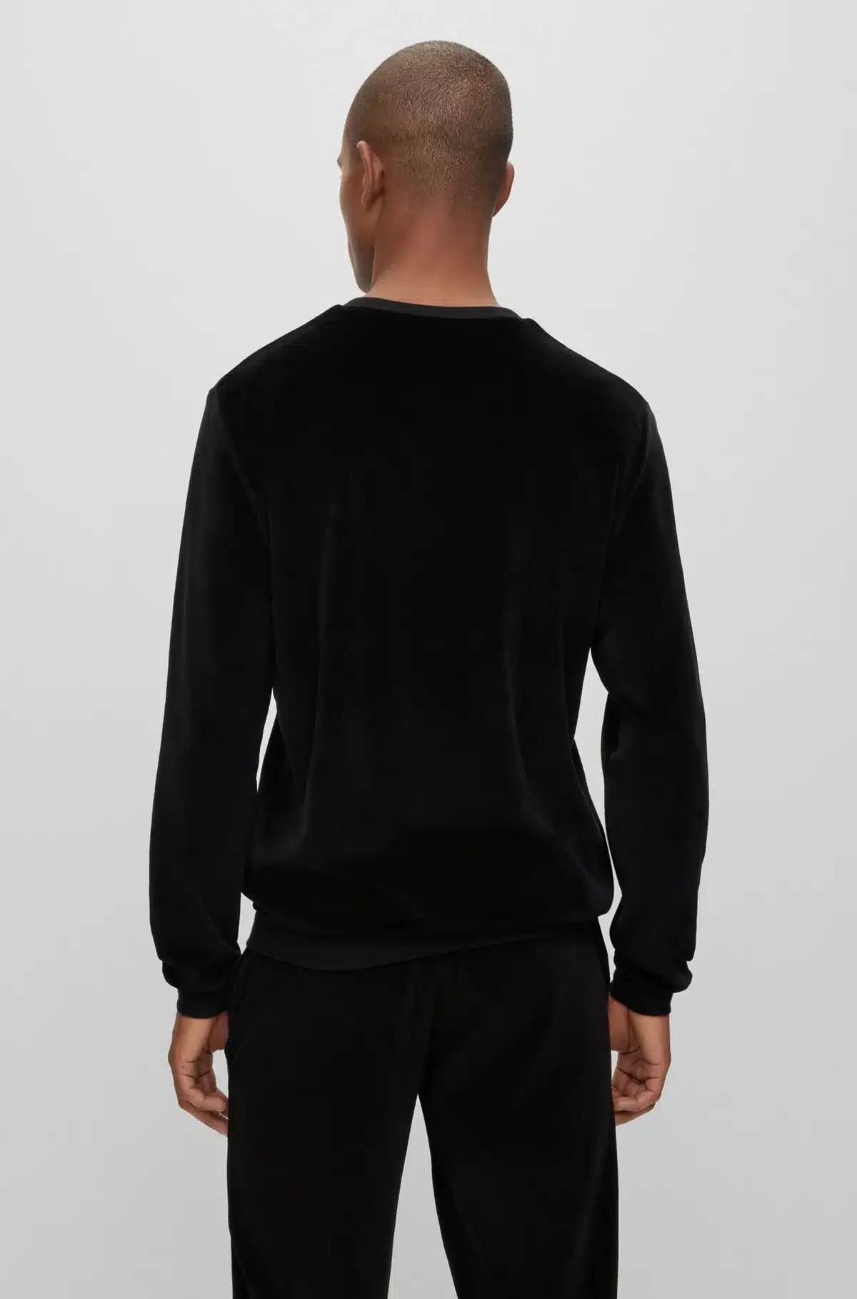 Boss velour online tracksuit