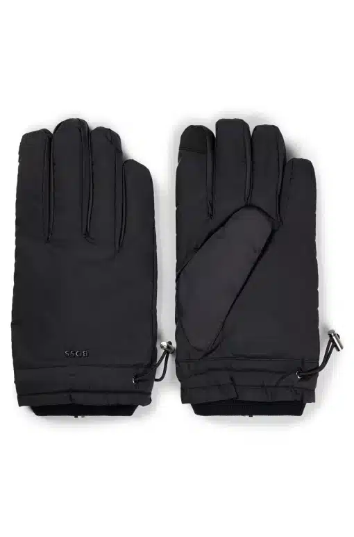 Boss Padded Ribstop Gloves Black