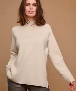 Rino & Pelle Dinty Sweater Blanc