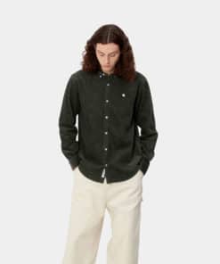 Carhartt L/S Madison Cord Shirt Plant/Wax