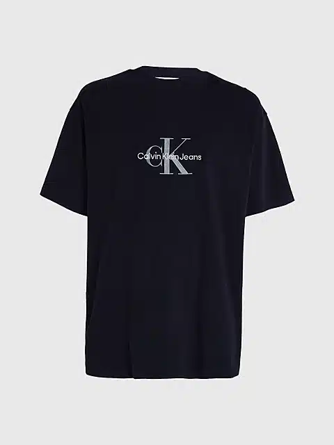 Buy Calvin Klein Archival Mono Logo Tee Black - Scandinavian Fashion Store