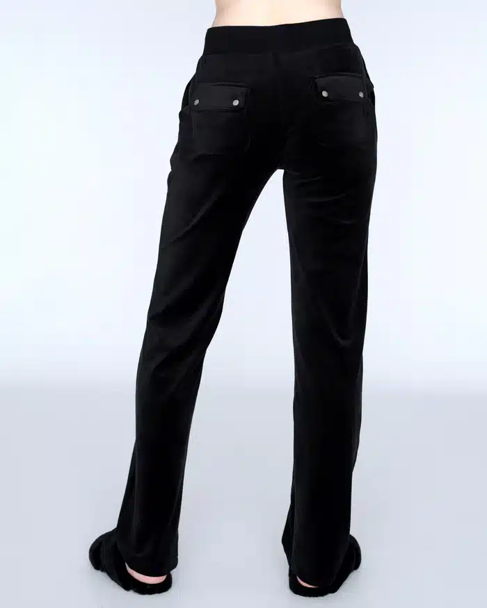 Buy Juicy Couture Classic Velour Del Ray Pocket Pant Black - Scandinavian  Fashion Store
