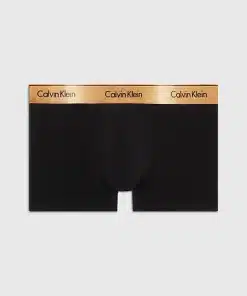 Calvin Klein Trunks - Modern Cotton Black W Gold Metallic Wb