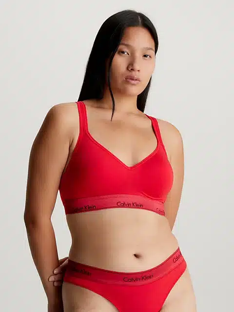 Calvin Klein Red Bra Sets Sets for Women for sale