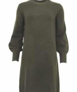 STI Osiri Knit Dress Forest Green Melange