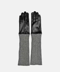 RE:DESIGNED Adda Leather Gloves Black