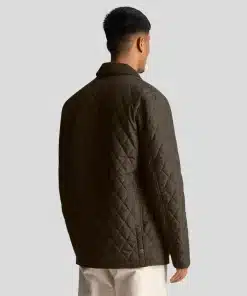 Lyle & Scott Quilted Jacket Olive