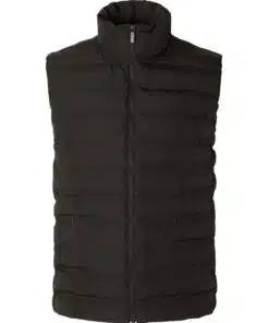 Selected Homme Barry Quilted Gilet Black