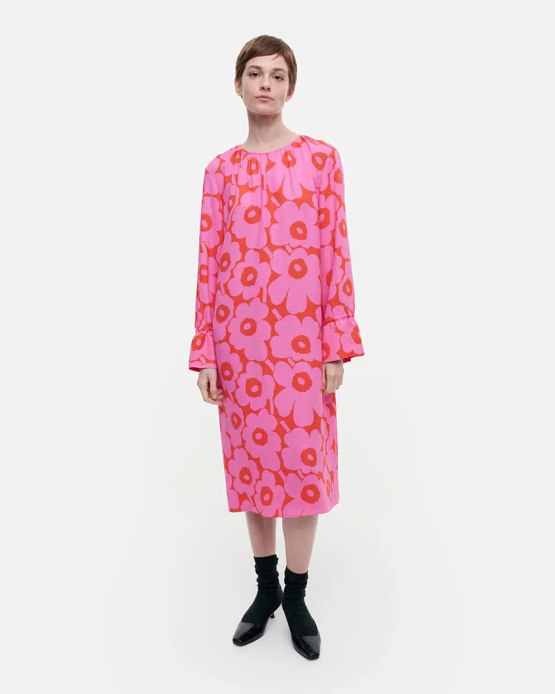 Buy Marimekko Majolika Unikko Dress - Scandinavian Fashion Store