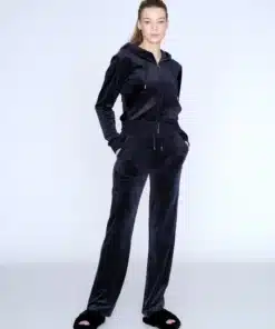 Juicy Couture TRACK PANTS - Tracksuit bottoms - nightsky/dark blue