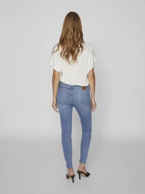 Vila Sarah Skinny Fit Jeans Medium Blue Denim