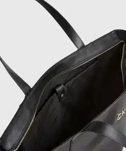 Calvin Klein Re-Lock Shopper Bag Black