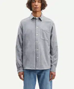 Samsøe Samsøe Liam NF Shirt Ultimate Gray Melange