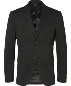 Selected Homme Aitor Jersey Blazer Dark Grey Melange