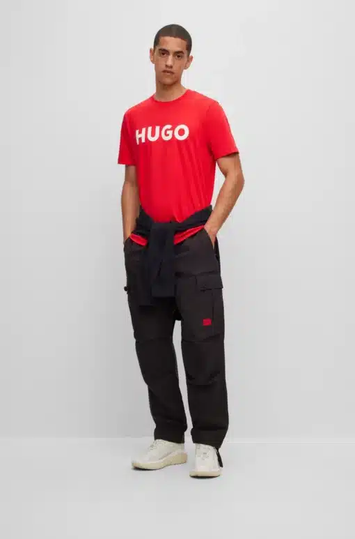 Hugo Carlo Cargo Trousers Black