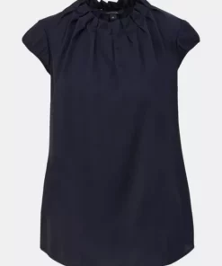 Comma, Blouse Top Navy